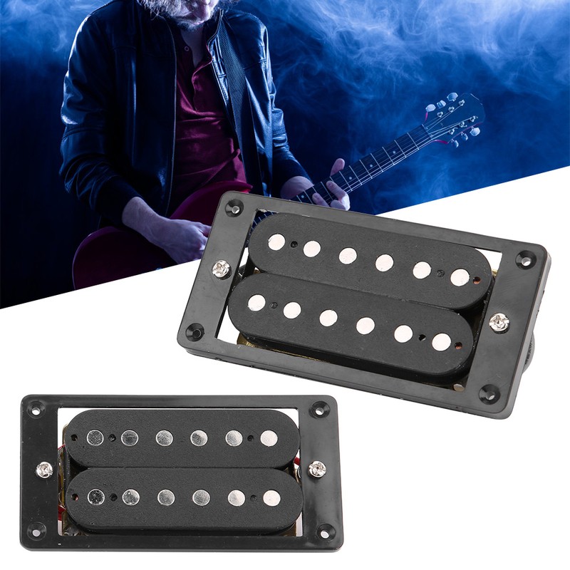 Electric Guitar Pickup for ST/SQ Dual Coil Black Frame Musical