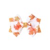 Thanksgiving Turkey Hair Bow Clips Thanksgiving Day Hair Clip Pin