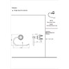 Designers Impressions 100 Series Satin Nickel Euro Toilet/Tissue Paper Holder