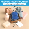 Shower Scrubber for Body 2-in-1 : 2 - Pack High