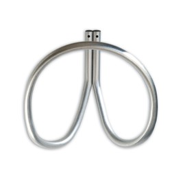 Yard Butler Rust Proof Galvanized Garden Hose Hanger for Kink-Free, Sag Free Coiled Outdoor Hose Storage - IHHRP-4