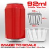 RE-GEN 250 Pack Wax Paper Multi-Purpose Cups 92ml 3.5Oz Large
