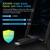 ASHATA USB WLAN Adapter for PC, USB 3.0 WiFi6E AX5400M