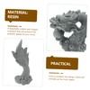 VILLFUL Resin Dragon Statue Home Office Dragon Decor Dragon Toy