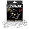 Funwares ImPuzzable Insanely Impossible Puzzle: 100-Piece Clear Acrylic Puzzle for