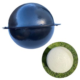 AUTUMN DIY Series Ball Sphere Mold, Concrete Cement Orb Mold, Garden Decor Mold - 16"