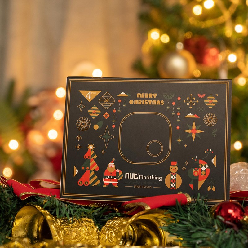 Nutale Christmas Key Finder with App Bluetooth, iOS and Android,