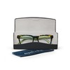 eyebobs Fare n Square Unisex Premium Reading Glasses for Men