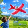 Electric Airplane Glider 2 Pack, Red & Blue – LED