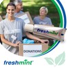 144 Tubes of Freshmint 0.6 oz. Anticavity Fluoride Toothpaste, Metallic
