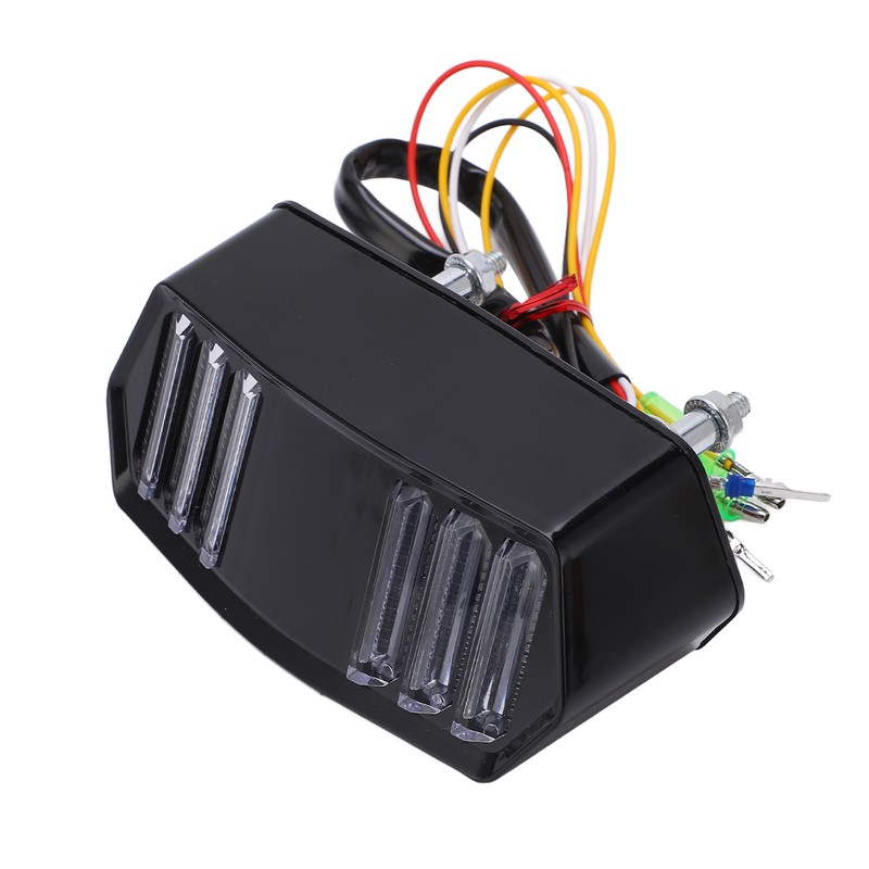 LED Motorcycle Taillight Turn Brake Driving Signal Lamp 42W for