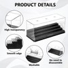 DVKKHD 4 Tier Minifigure Display Case, Clear Acrylic Storage Box,