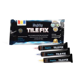 MagicEzy Tile Fix - (Primary Color Kit) - Bathroom Floor Tile Scratch Repair Filler - Easy Crack Repair - Super Strong.