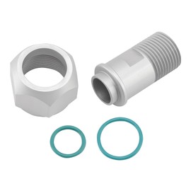 Frezon A/C Adapter Fitting #12 (3/4) Female to #10 (5/8) Male Drier Accumulator Universal Hose Custom for Early to Late Model GM driers