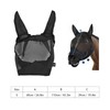 Horse Face Cover Fine Mesh Fly Guard Breathable Prevent Bites