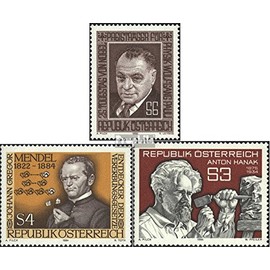 Austria 1762,1763,1764 (Complete.Issue.) unmounted Mint/Never hinged ** MNH 1983/84 Pauli, Mendel, Hanak (Stamps for Collectors) Sculptures
