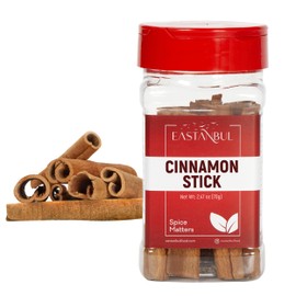 Eastanbul Cinnamon Sticks, 2.47oz, Cinnamon Sticks Whole, AKA Canela en Rama, Cinamon Saigon, Strong Aroma, Perfect for Baking, Cooking, Beverages, Scent and Crafts, Vegan, Non GMO