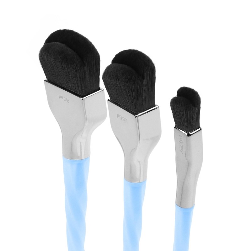 Bdellium Tools Professional Makeup Brush - Blue Double Dome Blender
