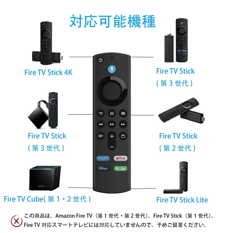 TV Remote Control Replacement Remote for AMZ TV Remote Control