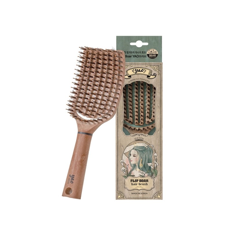 Flip Wood Boa Brush / 플립우드보아 브러쉬