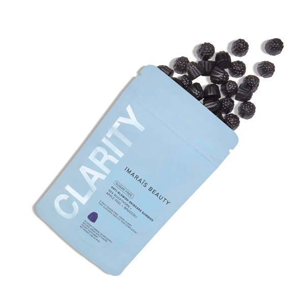 Imarais Beauty Clarity Anti-Blemish Gummies for Clear Complexion, Improves Skin