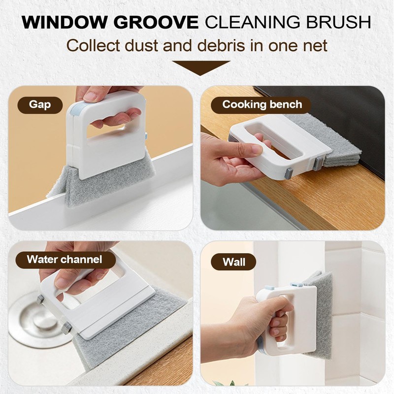 Window Track Cleaning Tools - Hand-Held Window Track Cleaning Tools