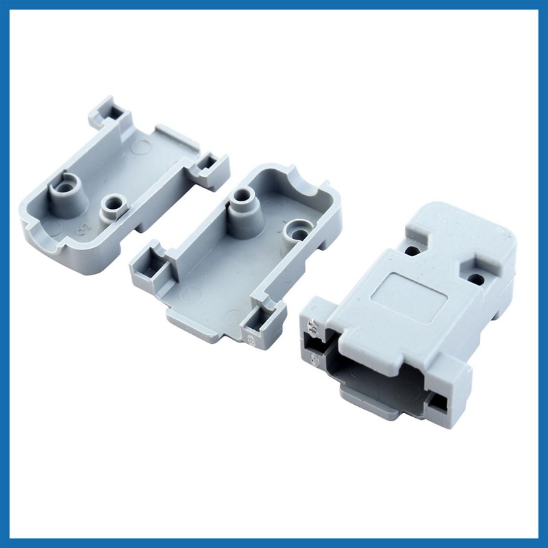 A ABSOPRO 20 Pcs Plastic Cover Shell Housing Gray for