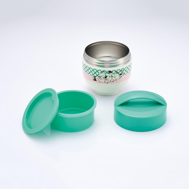 Skater (Skater) Antibacterial Insulated Bento Lunchbox, Bowl Shaped, Lunch Jar,