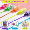 6Pcs Scented Mini Highlighters Set, Fragrant Fun Office Accessories, Plastic