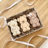LissieLou Cutesy Sitting Teddy Bear Cookie Cutter and Stamp Baby