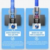 TAILONZ PNEUMATIC Male Straight 1/4 Inch Tube OD x 1/8