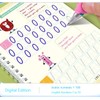 4pcs/pack Reusable Handwriting Practice Copybook Set Improve Writing Skills with