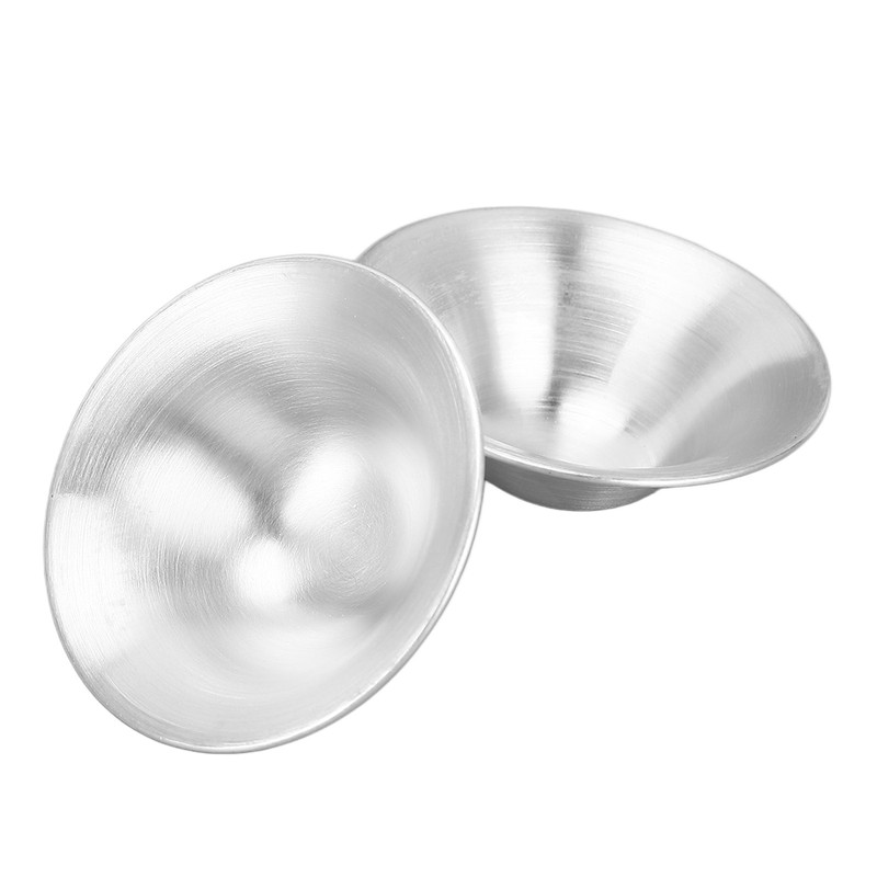 Silver Nursing Cups for Nursing Newborn Breastfeeding Essentials Skin Soothing