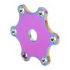 75MM Steering Wheel Horn Button Cover Hexagonal Horn Push Button