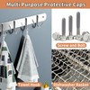 100-Pack Dishwasher Rack Caps,Dishwasher Rack Repair Coating,as the Dishwasher Cover