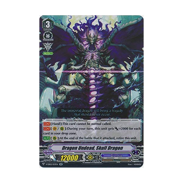 Cardfight!! Vanguard - Dragon Undead, Skull Dragon - V-EB02/013EN - RR - V Extra Booster 02: Champions of The Asia Circuit