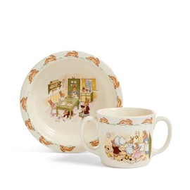 Royal Doulton Bunnykins 2-Piece Baby Set (Bowl & Two Handled Mug)