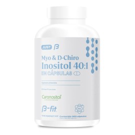 B-fit B Just Myo Y D-chiro Inositol Caronositol 90 Porciones Sabor Sin Sabor