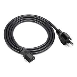 Fast Charging Cable for EF EcoFlow River Delta/River Series, Bluetti EB3A, Jackery Explorer 2000/1500/1000 Pro, 125Volt 15Amps Universal AC Power Cord