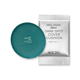 AGE2WENNESS AGE20'S Melanin Shot Spot Cover Cushion Original + Refill / AGE20'S 멜라닌 샷 기미 커버 쿠션 본품+리필