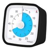 Yunbaoit Upgraded Black Visual Timer with Protective Case, Silent 60
