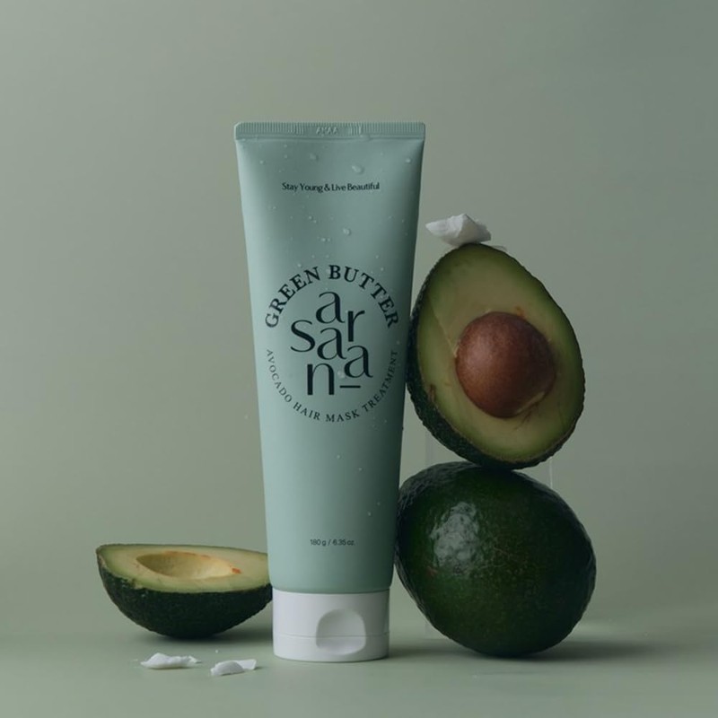 SARANARA GREEN BUTTER AVOCADO HAIR MASK TREATMENT