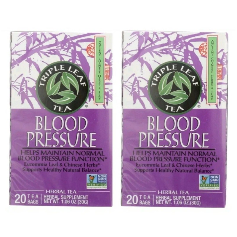 Triple Leaf 2 Boxes - Triple Leaf Blood Pressure Tea