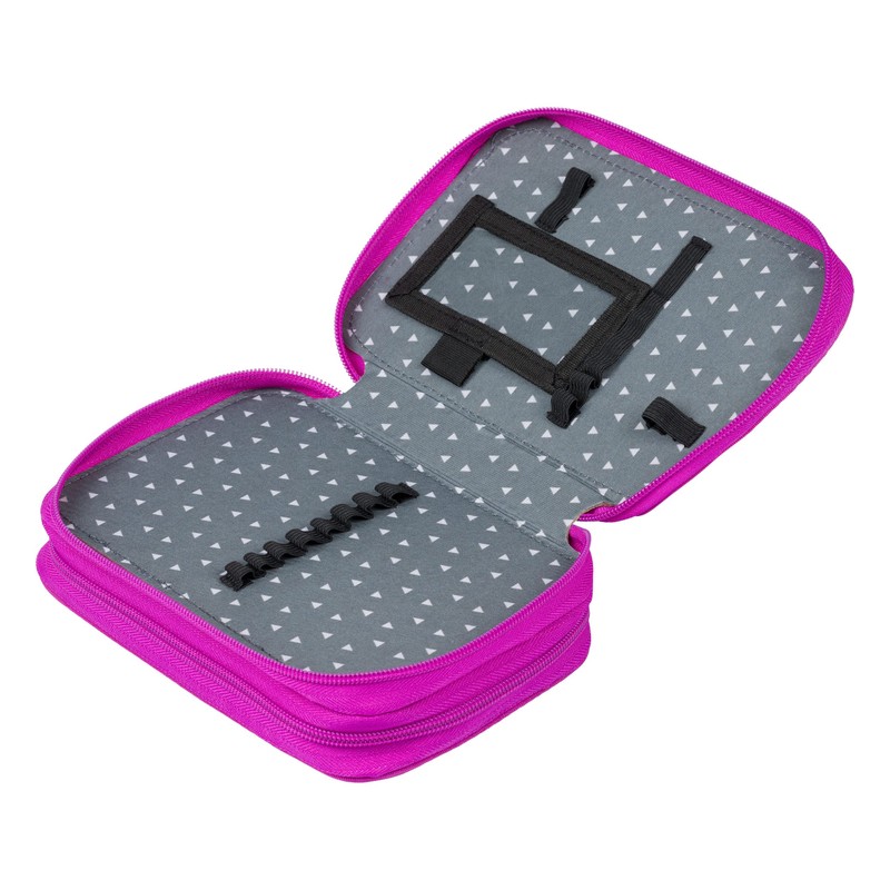 Baagl Pencil Case 2 Compartments for Boys School Stationery School