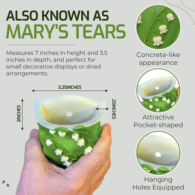 Ibis & Orchid Design Bonded Marble Lily of the Valley