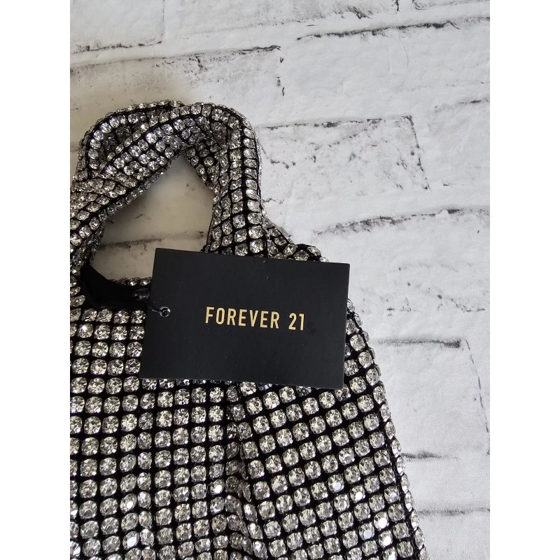 Forever 21 Silver/rhinest