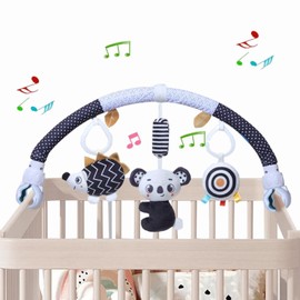 Pau1Hami1ton Baby Stroller Arch Toys, Car Seat Toys,Bouncer Toy Bar/Mobile for Bassinet,Adjustable Baby Hanging Toys Fit for Crib Bed,Stroller,Car Seat,Baby Gifts.S-19(Koala)