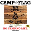 DUSTSTROKE Camping Flag Tapestry Cloth Wall Flag Fabric Poster Blindfold