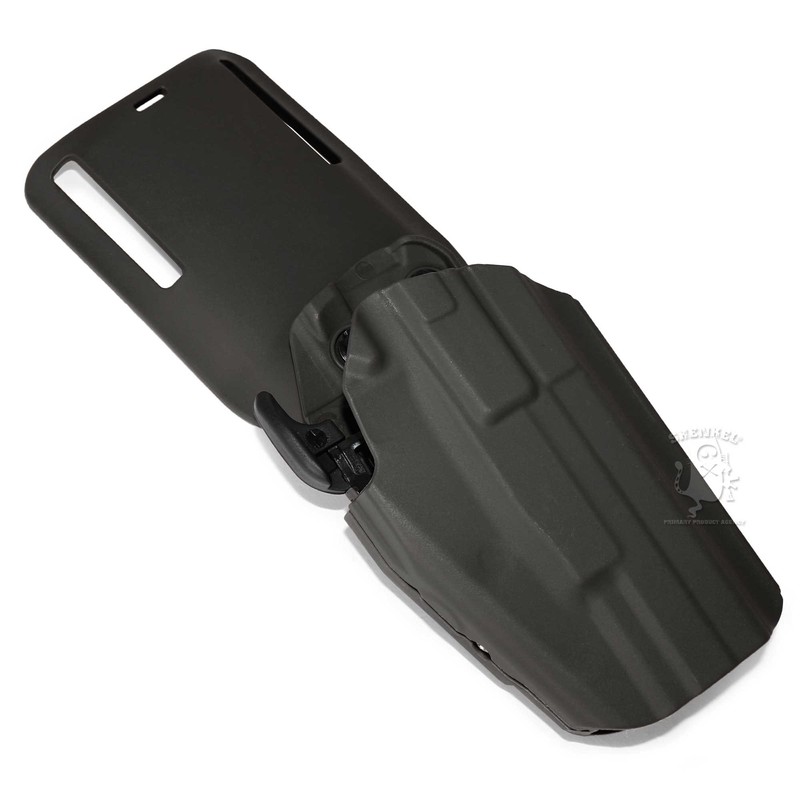 SHENKEL Multi-Fit Holster Standard & Drop Adapter (BK Black) Belt