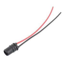 TOMALL T10 Socket Pre-Wired Connector for Light Bulbs 194 Female Plug (Pack of 6)